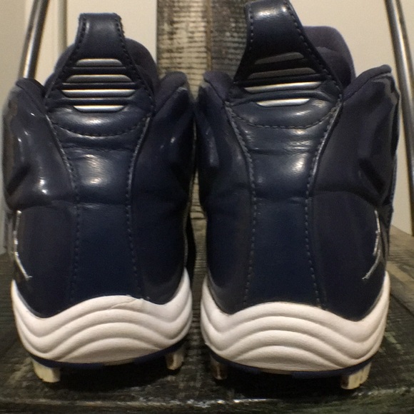 Nike Jeter Jordan Baseball Cleats. Rare. Blue size 8.5 men. - Picture 7 of 8